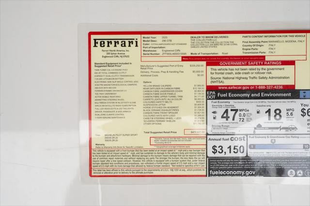 2025 Ferrari 296 GTB GTB
