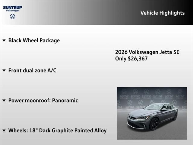 2026 Volkswagen Jetta SE