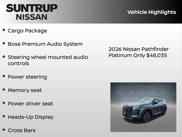 2026 Nissan Pathfinder Platinum