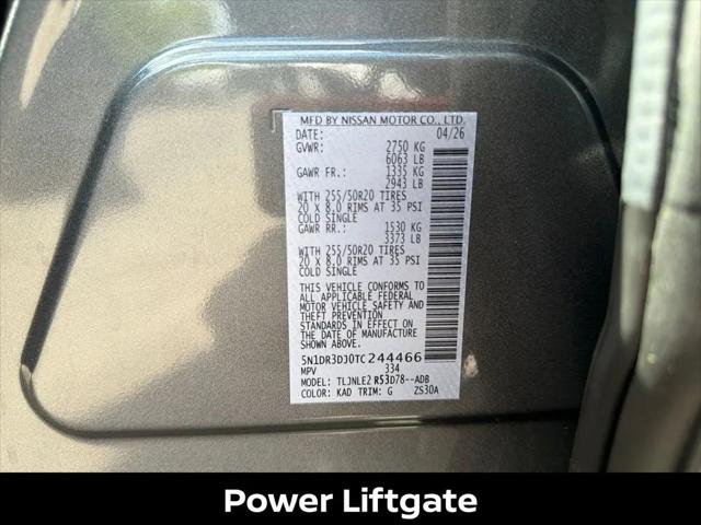 2026 Nissan Pathfinder Platinum