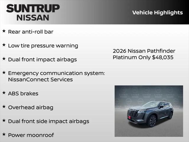 2026 Nissan Pathfinder Platinum
