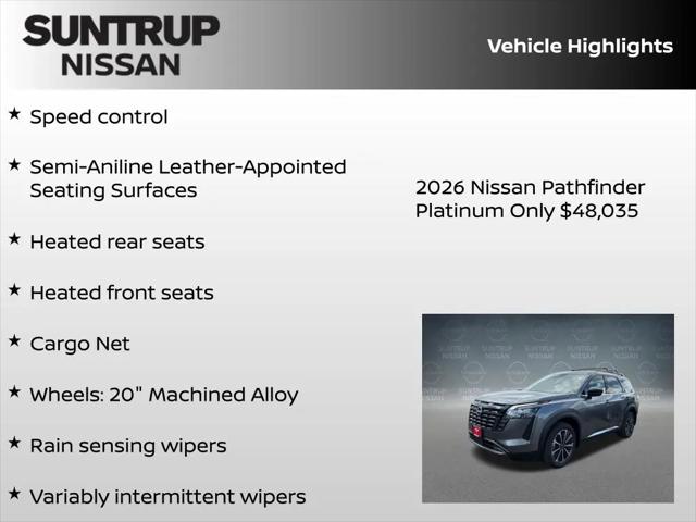 2026 Nissan Pathfinder Platinum