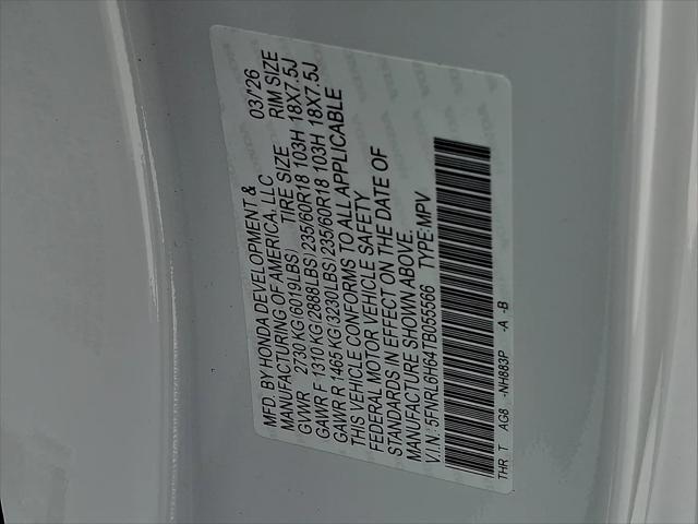 2026 Honda Odyssey EX-L