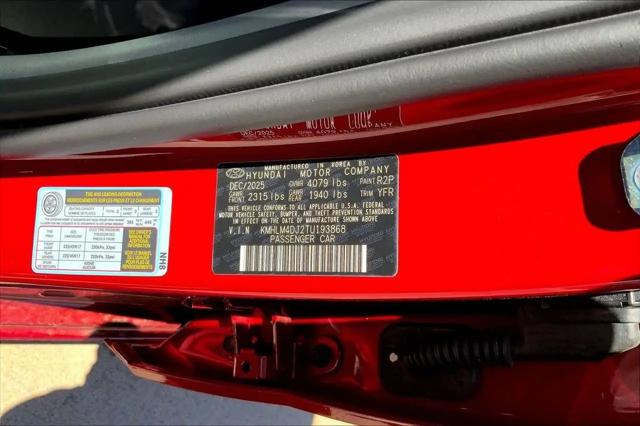 2026 Hyundai Elantra Hybrid SEL Sport