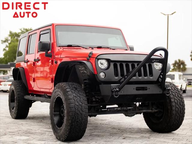 2018 Jeep Wrangler JK Unlimited Sahara 4x4 for sale in Orlando, FL