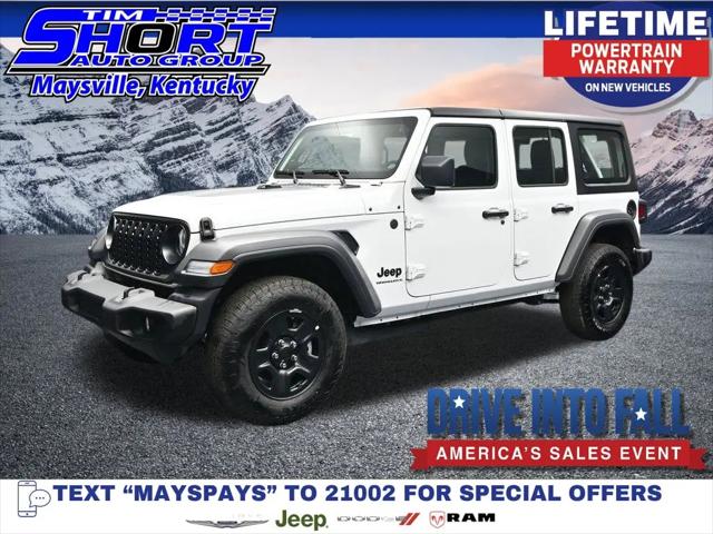 2026 Jeep Wrangler 4-Door Sport S 4x4 for sale in Maysville, KY
