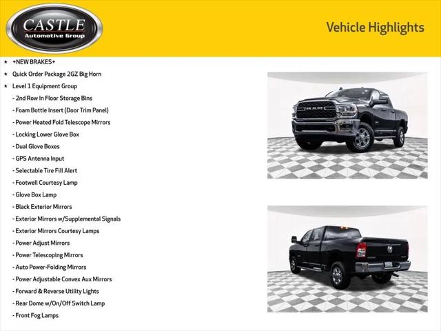 2024 Ram 2500 Big Horn Crew Cab 4x4 6'4" Box
