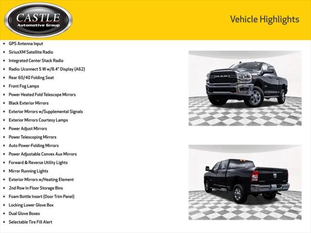 2024 Ram 2500 Big Horn Crew Cab 4x4 6'4" Box