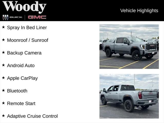 2026 GMC Sierra 2500HD Crew Cab, Standard Bed, AT4, 4WD