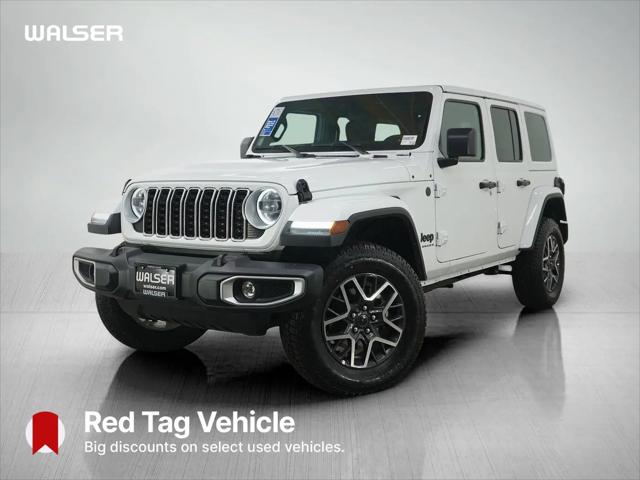 2025 Jeep Wrangler 4-Door Sahara 4x4 for sale in Bloomington, MN