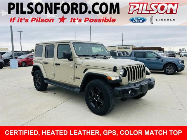 2022 Jeep Wrangler Unlimited Sahara Altitude 4x4 for sale in Mattoon, IL