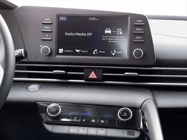 2026 Hyundai Elantra Hybrid Blue