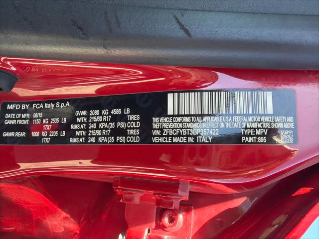 2016 Fiat 500X Easy