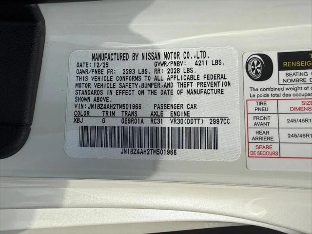 2026 Nissan Z Sport