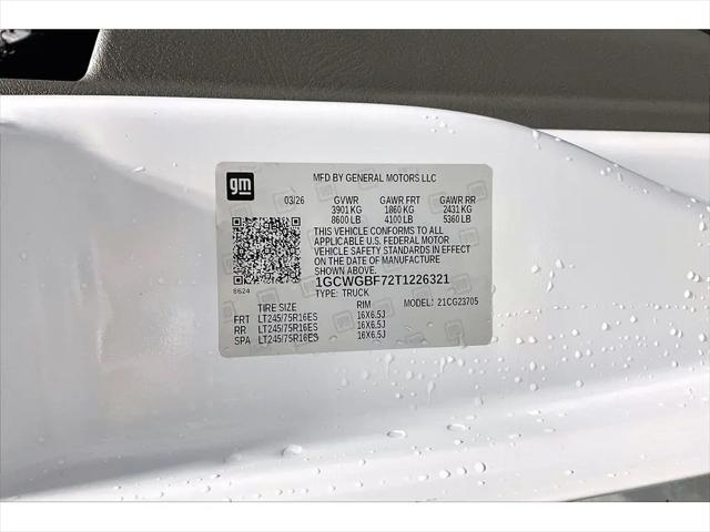 2026 Chevrolet Express Cargo Van 2500 Extended Wheelbase, WT, RWD