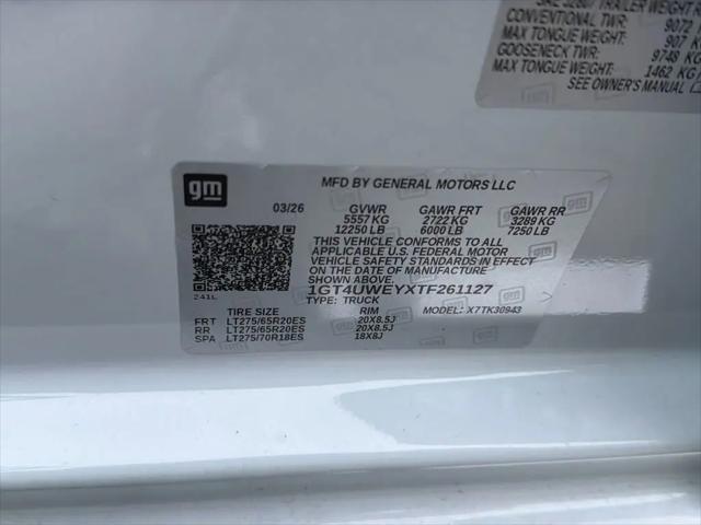 2026 GMC Sierra 3500HD Crew Cab, Long Bed, Denali Dual Rear Wheel, 4WD