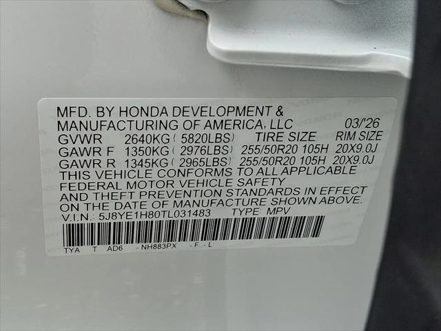 2026 Acura MDX Advance Package
