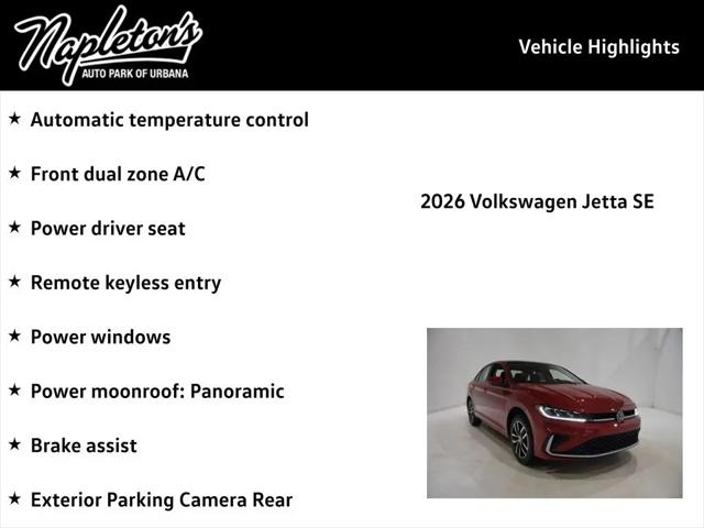 2026 Volkswagen Jetta SE