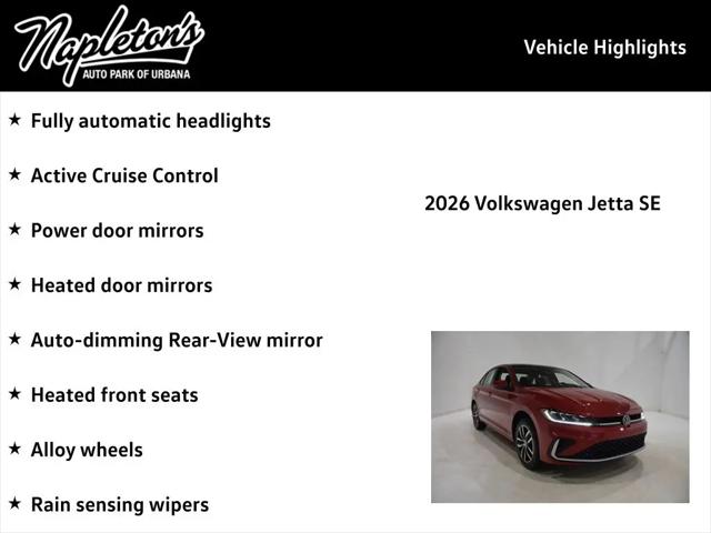 2026 Volkswagen Jetta SE