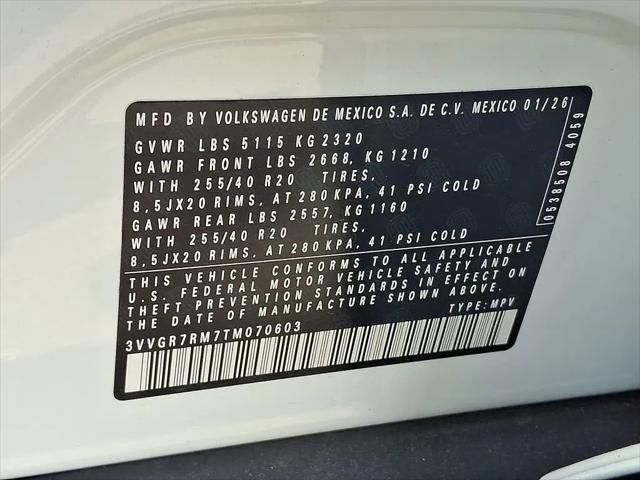 2026 Volkswagen Tiguan SE R-Line Black