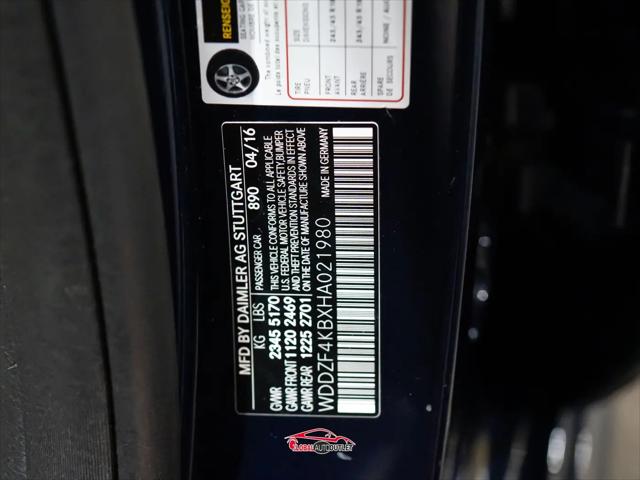 2017 Mercedes-Benz E-CLASS E 300 E 300