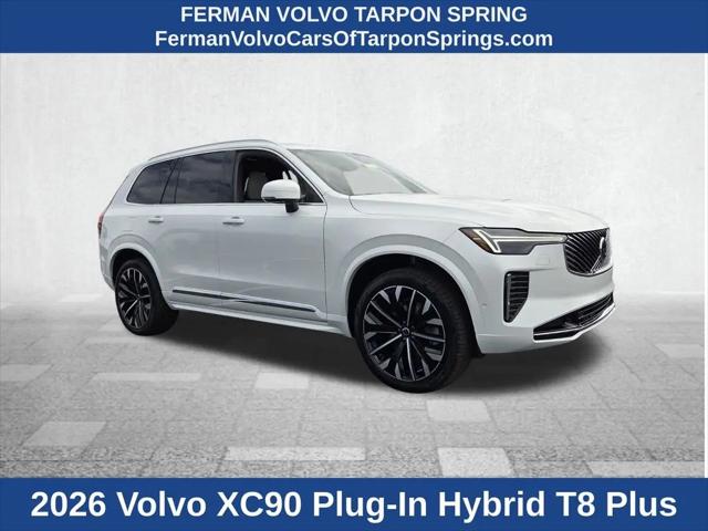 2026 Volvo XC90 Plug-In Hybrid Plus, T8 AWD, Electric/Gasoline, Bright, 7 Seats for sale in Tarpon Springs, FL