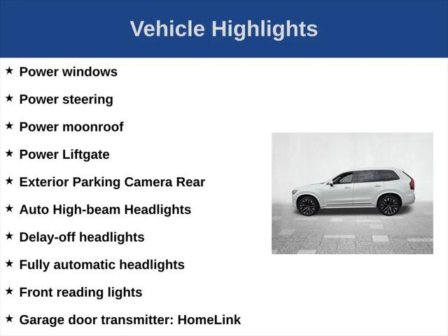 2026 Volvo XC90 Plug-In Hybrid Plus, T8 AWD, Electric/Gasoline, Bright, 7 Seats