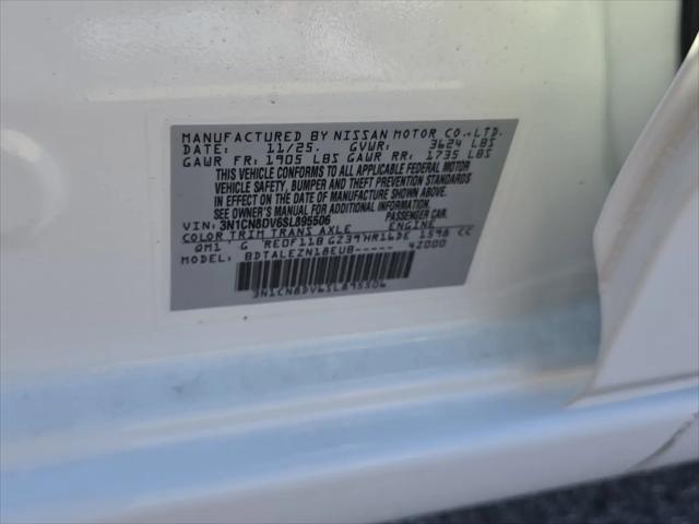 2025 Nissan Versa 1.6 S