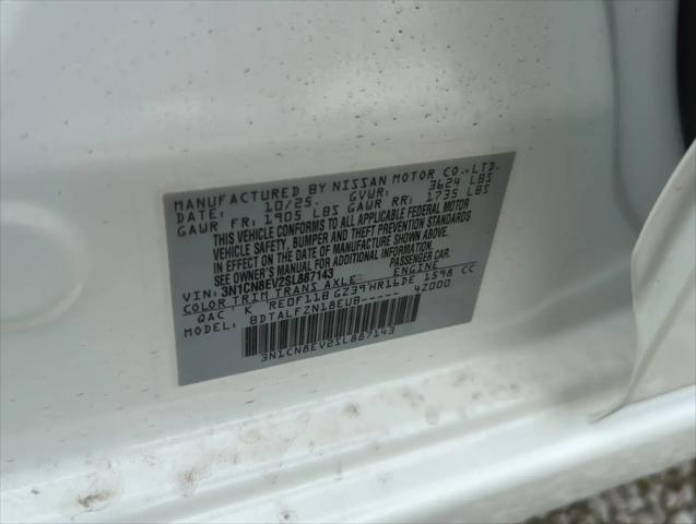 2025 Nissan Versa 1.6 SV