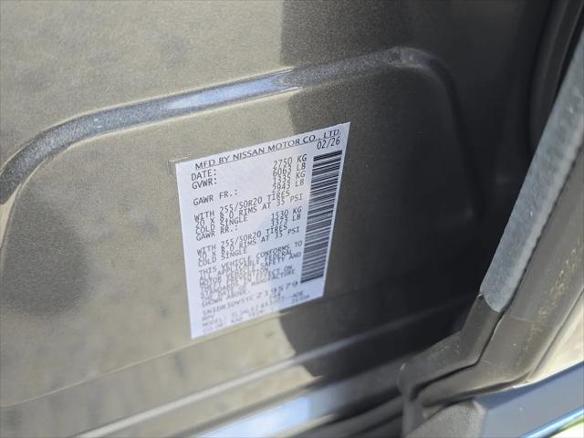2026 Nissan Pathfinder Platinum