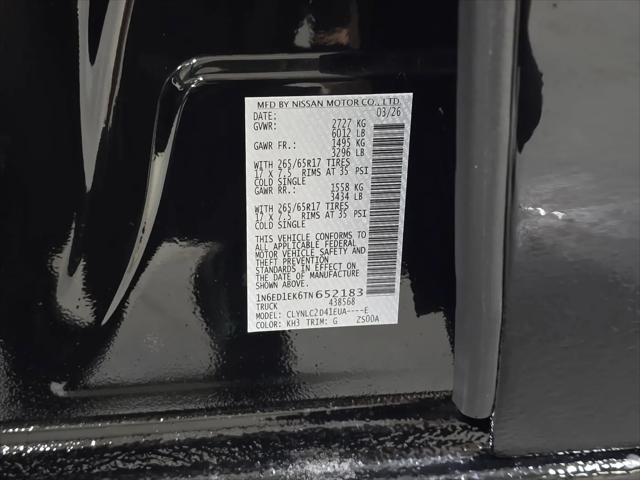 2026 Nissan Frontier Crew Cab SV 4x4