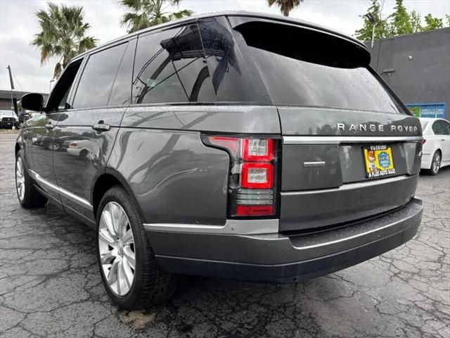 2014 Land Rover Range Rover 5.0L V8 Supercharged