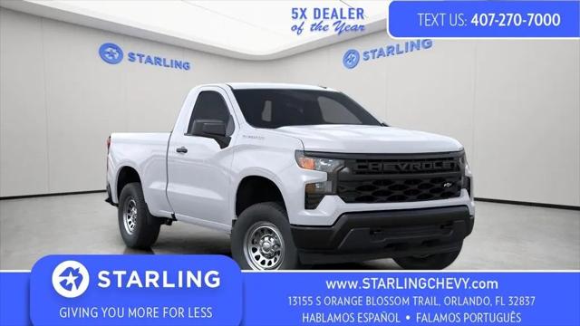 2026 Chevrolet Silverado 1500 2WD Regular Cab Long Bed WT
