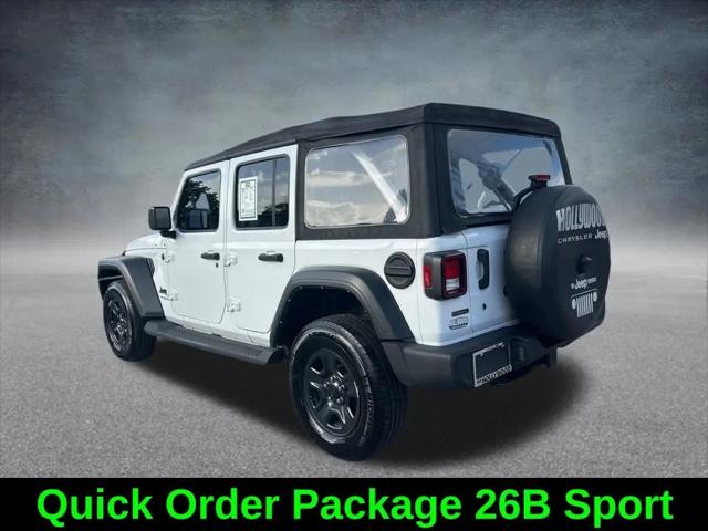 2022 Jeep Wrangler Unlimited Sport 4x4