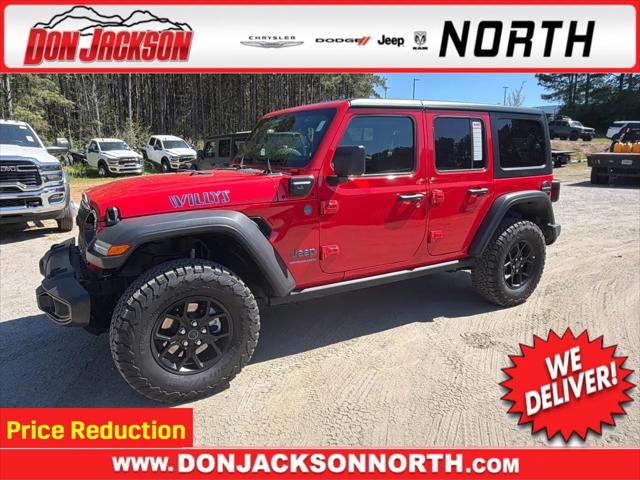 2025 Jeep Wrangler 4xe Willys 4xe for sale in Cumming, GA