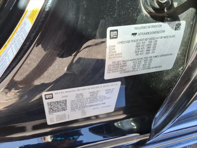 2022 GMC Sierra 1500 4WD Crew Cab Short Box SLT