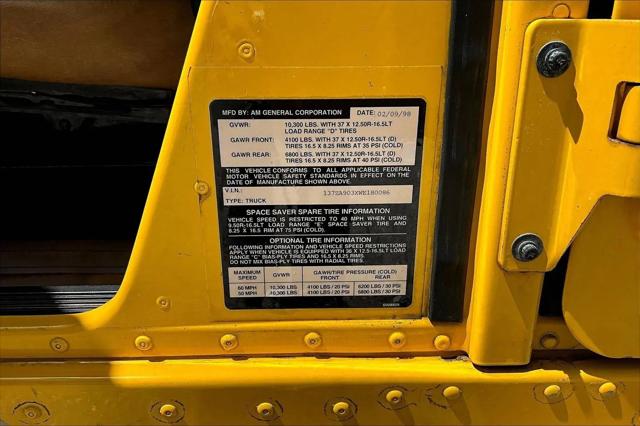 1998 AM General Hummer Open Top