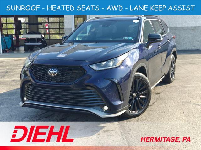 2023 Toyota Highlander XSE for sale in Hermitage, PA