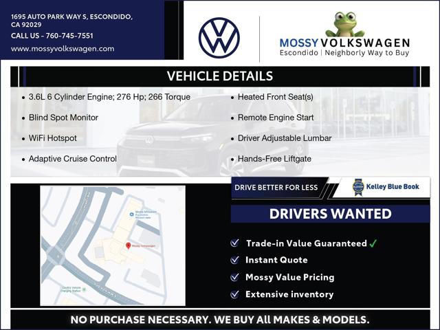 2023 Volkswagen Atlas 3.6L V6 SE w/Technology