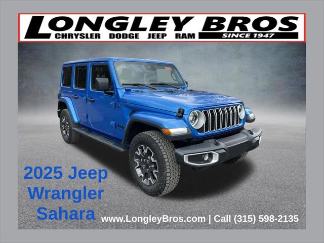 2025 Jeep Wrangler 4-Door Sahara 4x4 for sale in Fulton, NY