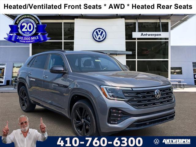 2025 Volkswagen Atlas Cross Sport 2.0T SEL R-Line Black