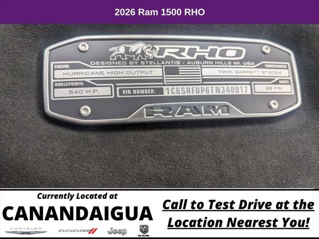 2026 Ram 1500 RHO