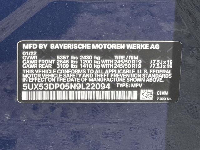 2022 BMW X3 xDrive30i