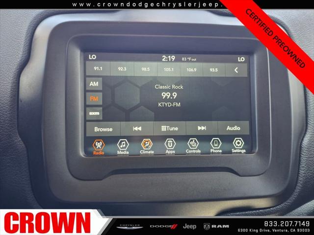 2020 Jeep Renegade Latitude 4x4