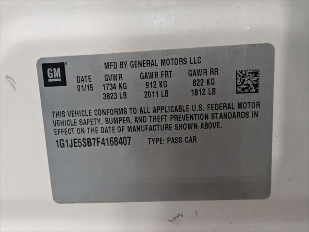 2015 Chevrolet Sonic LTZ Auto