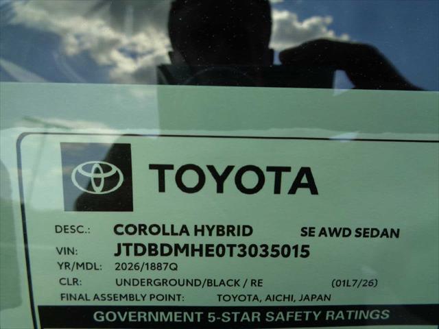 2026 Toyota Corolla Hybrid Hybrid SE