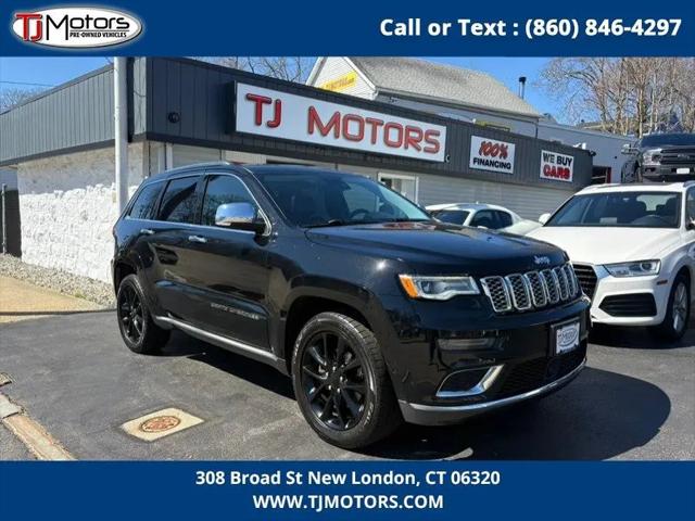 2017 Jeep Grand Cherokee Summit 4x4 for sale in New London, CT