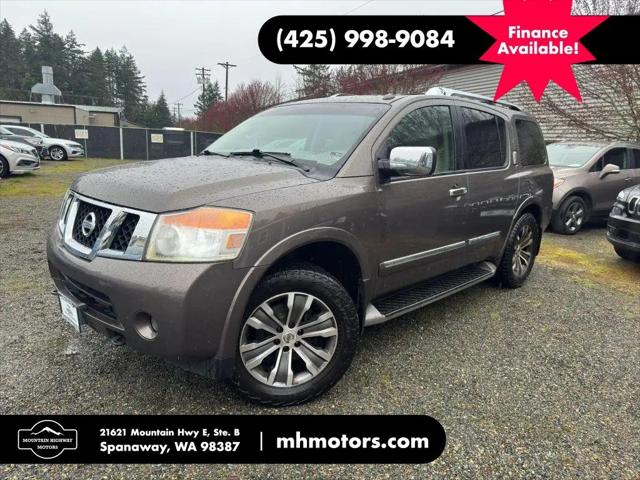 2015 Nissan Armada SL for sale in Spanaway, WA