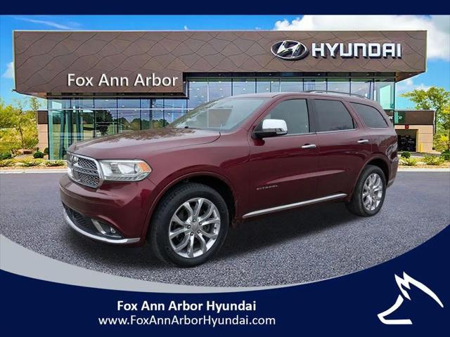 2017 Dodge Durango Citadel AWD for sale in Ann Arbor, MI
