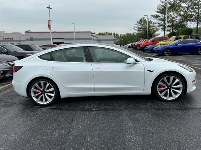 Used 2019 Tesla Model 3 Base with VIN 5YJ3E1EBXKF487405 for sale in St. Peters, MO